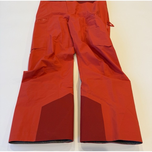 Arc'teryx Shashka Bib Ski Pants Womens Large Red Recco - Picture 7 of 10